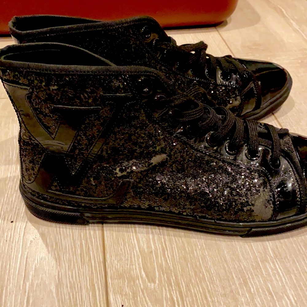 Black Louis Vuitton Sneakers